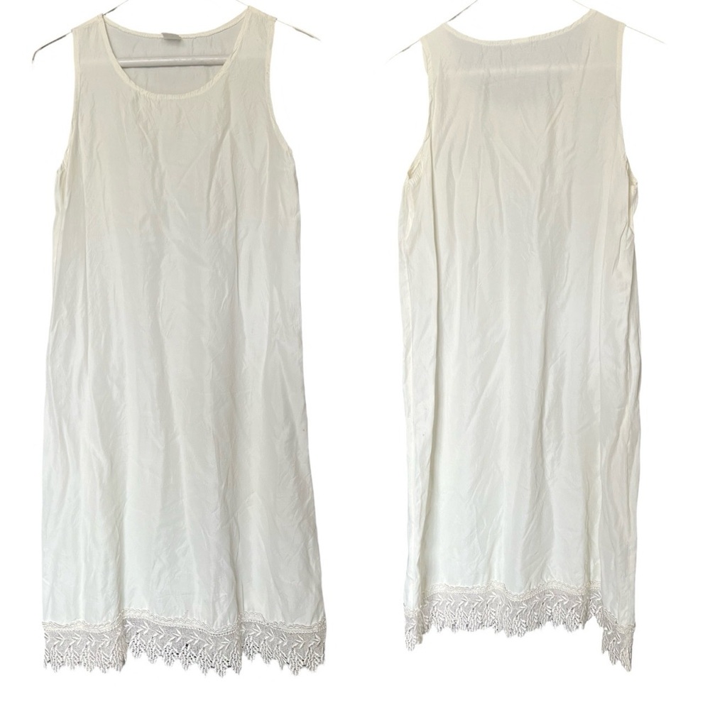 White silp dress